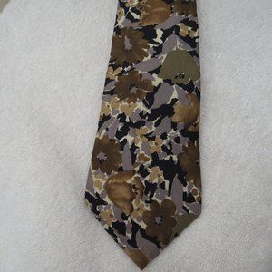 Pierre Cardin Tie All Silk Floral Necktie Flowers